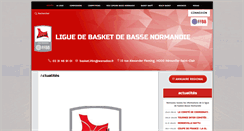 Desktop Screenshot of basketbassenormandie.com